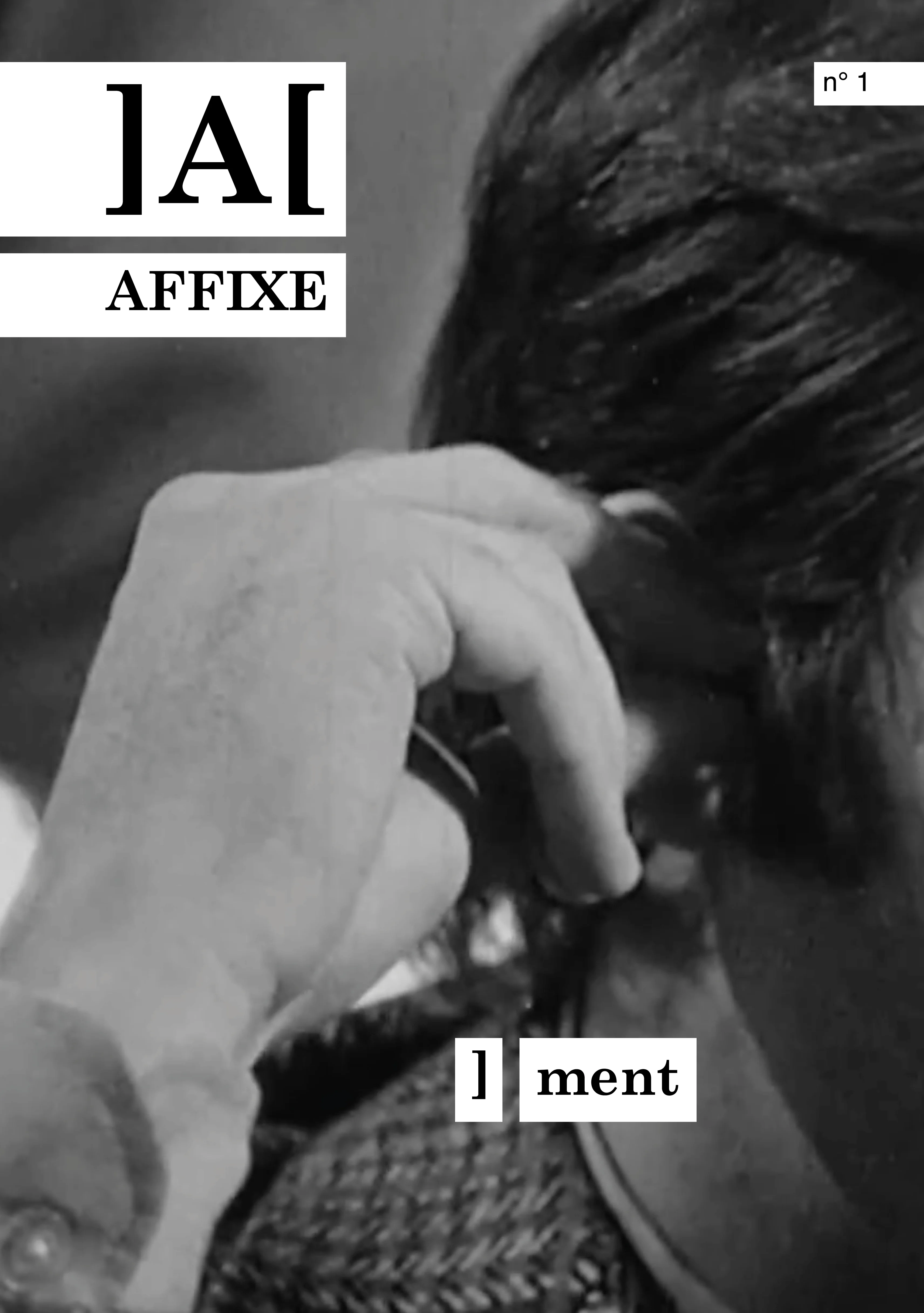Couverture du numéro 1 de la revue Affixe